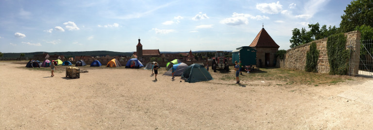 Zeltlager 2015 - Panorama